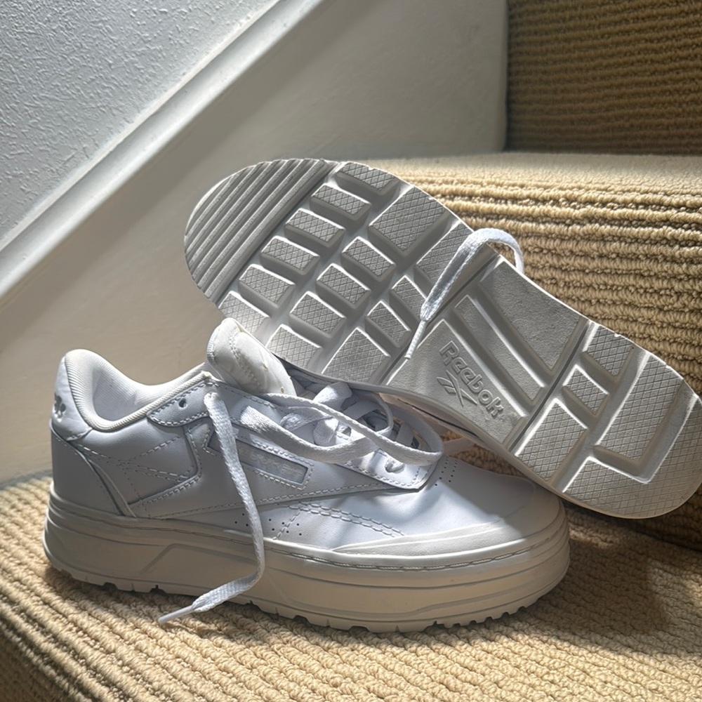 Reebok Classic White Athletic Shoes
